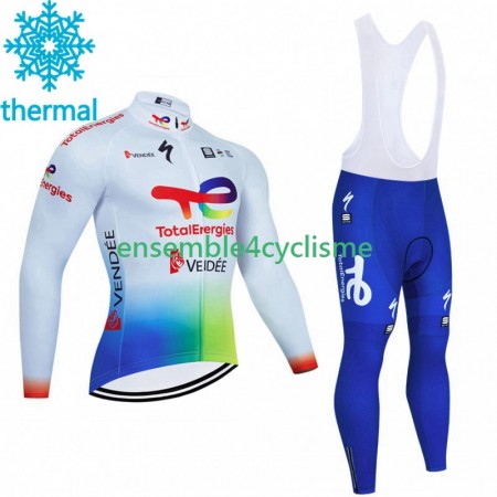 Tenue Maillot M/L + Collant à Bretelles Hiver Thermal Fleece Totalenergies 2023 Tenue Maillot M/L + Collant à Bretelles Hiver Thermal Fleece Totalenergies 2023
